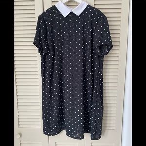 Collared dress.